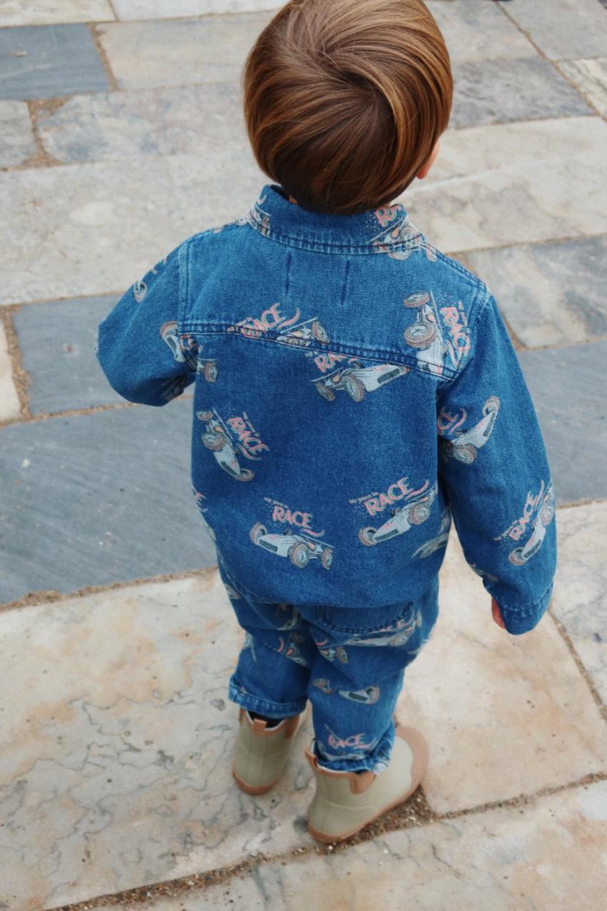 Bottoms | Kids Konges Sløjd MAGOT PANTS GOTS Race Denim