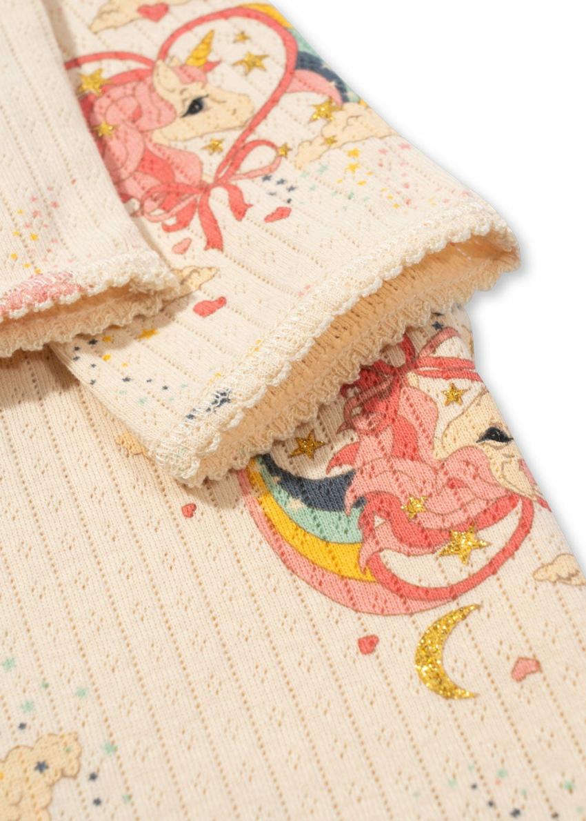 Bottoms | Kids Konges Sløjd MINNIE GLITTER PANTS GOTS Horn Stars