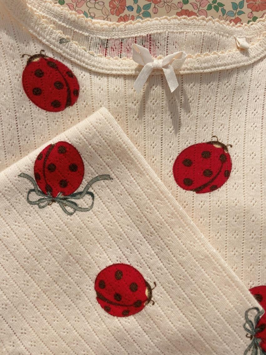 Bottoms | Kids Konges Sløjd MINNIE LADYBUG PANTS GOTS Ladybug