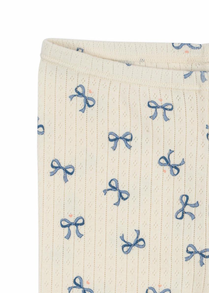 Bottoms | Kids Konges Sløjd MINNIE PANTS GOTS Bow Bleu