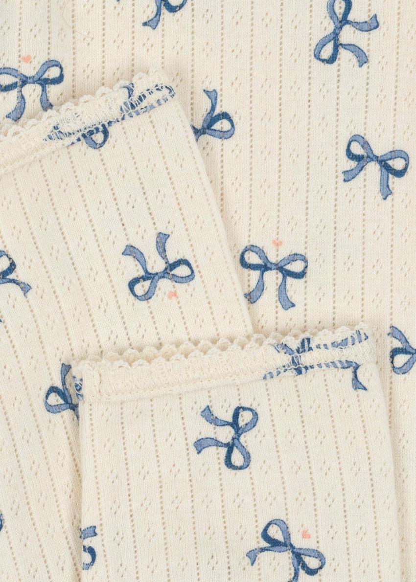 Bottoms | Kids Konges Sløjd MINNIE PANTS GOTS Bow Bleu