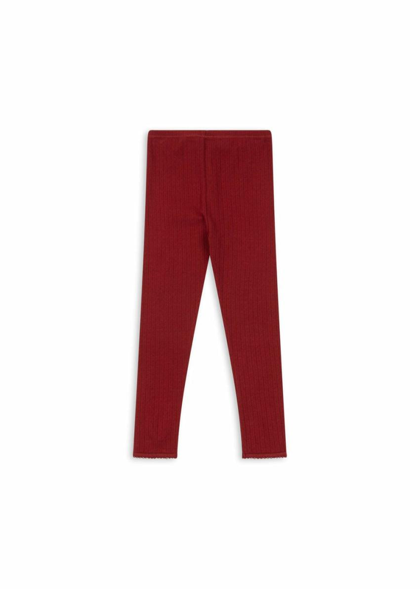 Bottoms | Kids Konges Sløjd MINNIE PANTS GOTS Red Dahlia