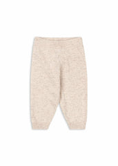 Bottoms | Kids Konges Sløjd MINO KNIT PANTS Off White Melange Pointelle
