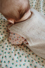 Bottoms | Kids Konges Sløjd MINO KNIT SPENCER Off White Melange Pointelle