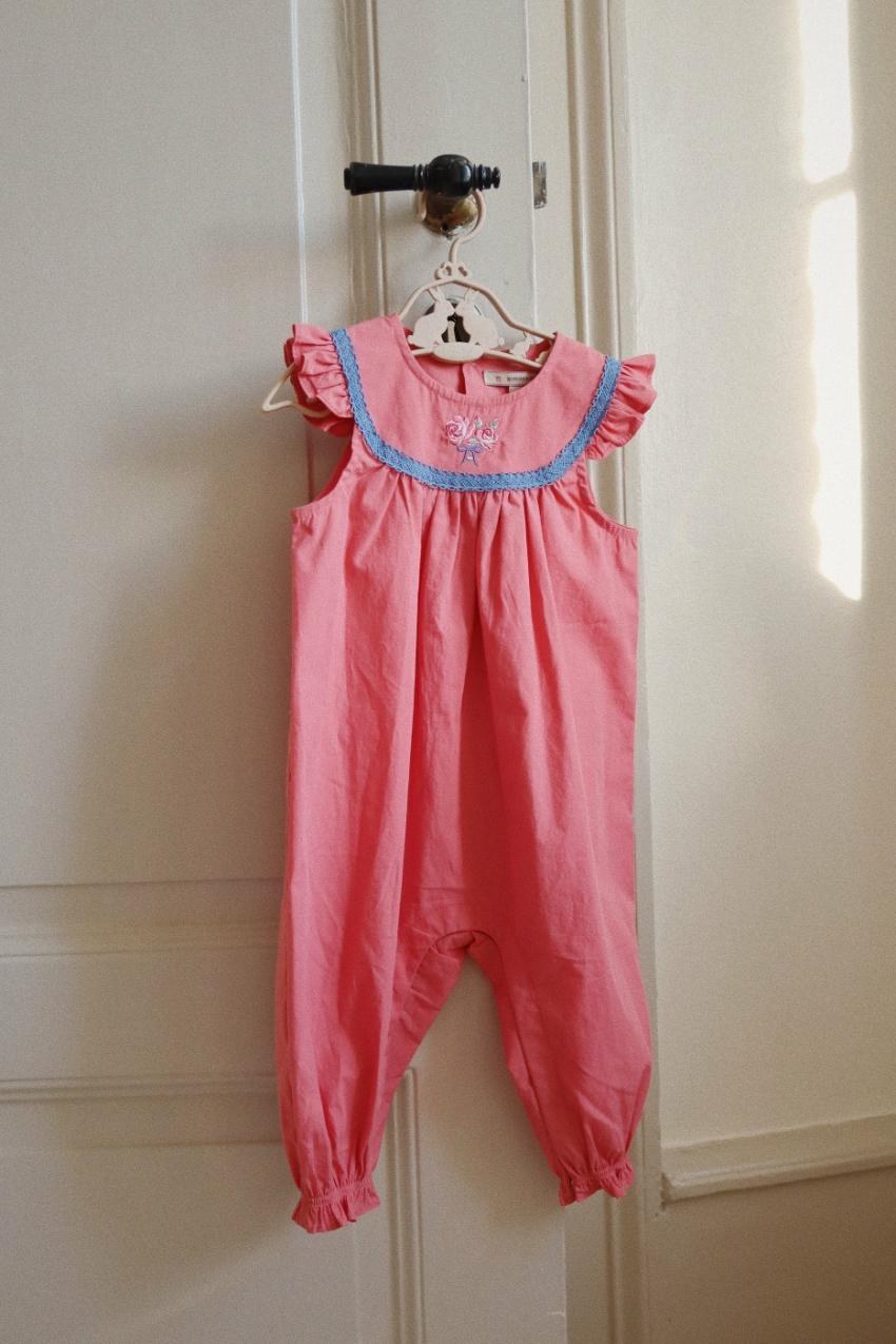 Bottoms | Kids Konges Sløjd NELLA ROMPER GOTS Strawberry Ice