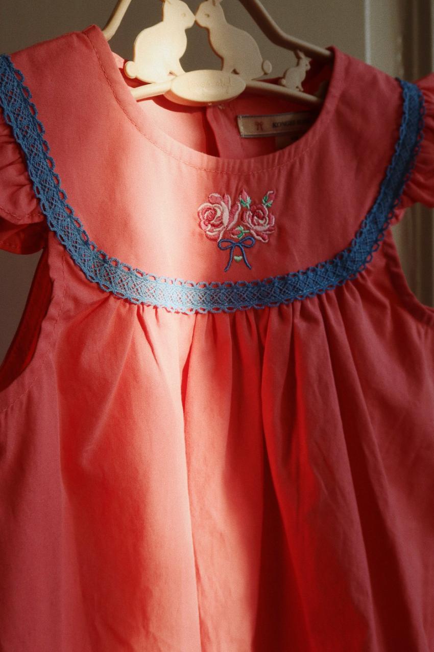 Bottoms | Kids Konges Sløjd NELLA ROMPER GOTS Strawberry Ice