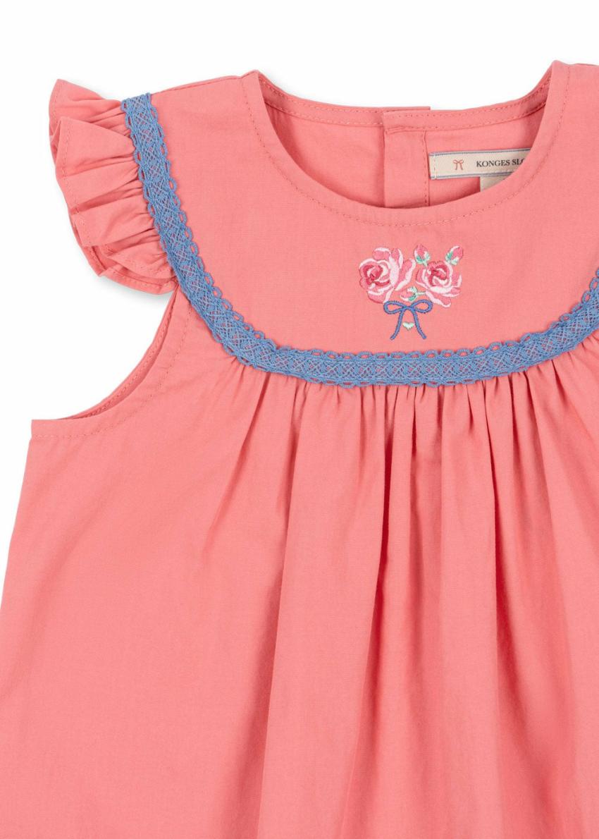 Bottoms | Kids Konges Sløjd NELLA ROMPER GOTS Strawberry Ice