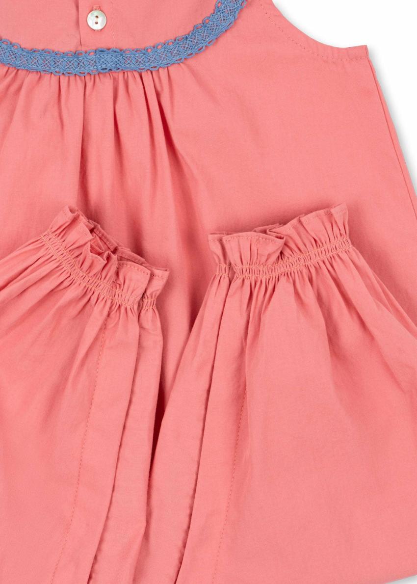 Bottoms | Kids Konges Sløjd NELLA ROMPER GOTS Strawberry Ice