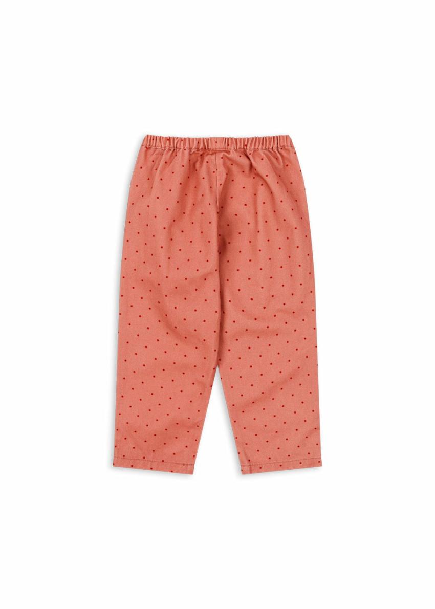 Bottoms | Kids Konges Sløjd NOLA PANTS GOTS Mahogany Dot