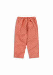 Bottoms | Kids Konges Sløjd NOLA PANTS GOTS Mahogany Dot