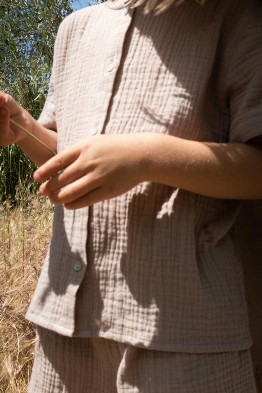 Bottoms | Kids Konges Sløjd OLIVE SHORTS Pure Cashmere