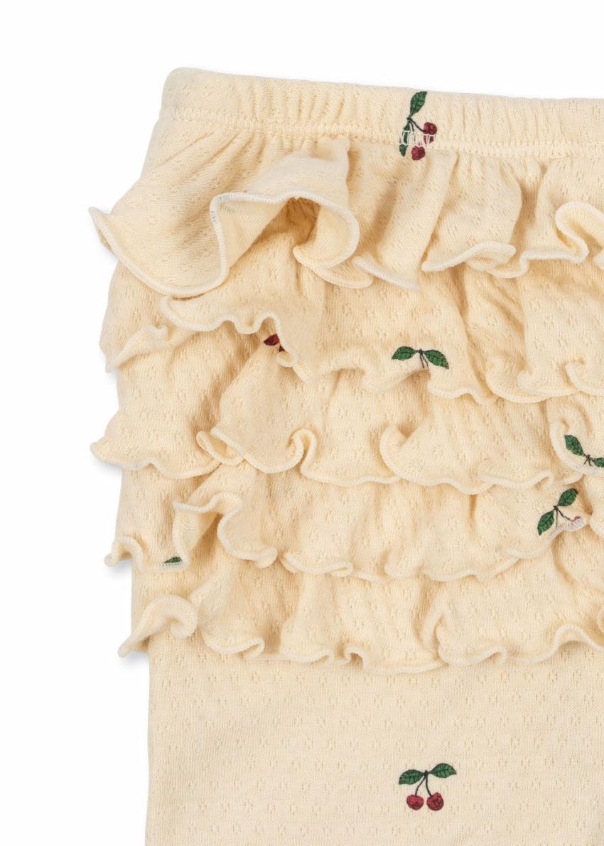 Bottoms | Kids Konges Sløjd SUI FRILL PANTS GOTS Cherry