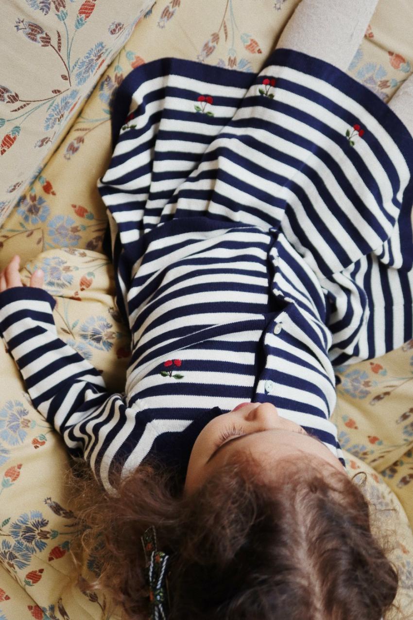 Bottoms | Kids Konges Sløjd VENTON KNIT SKIRT GOTS Navy Stripe