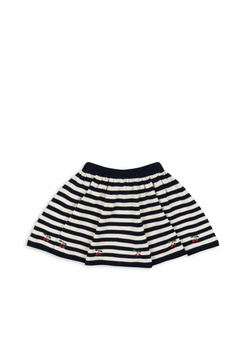 Bottoms | Kids Konges Sløjd VENTON KNIT SKIRT GOTS Navy Stripe