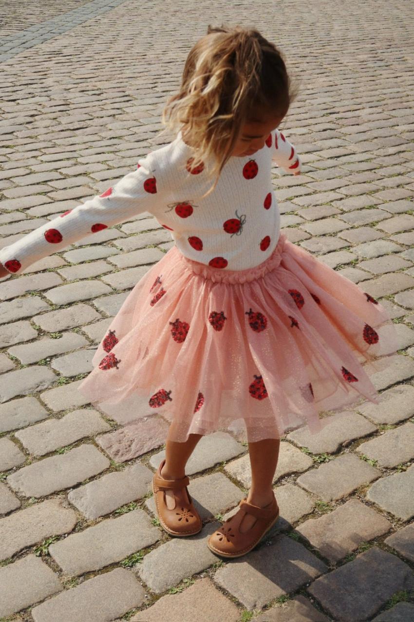 Bottoms | Kids Konges Sløjd YVONNE LADYBUG SKIRT Ladybug Sequin