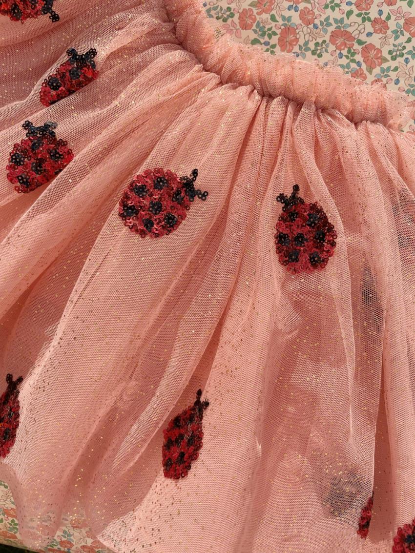 Bottoms | Kids Konges Sløjd YVONNE LADYBUG SKIRT Ladybug Sequin
