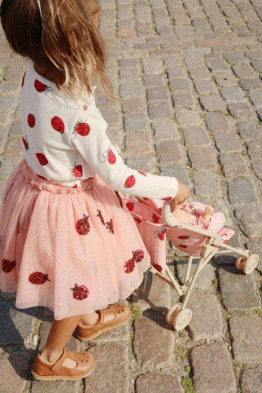 Bottoms | Kids Konges Sløjd YVONNE LADYBUG SKIRT Ladybug Sequin