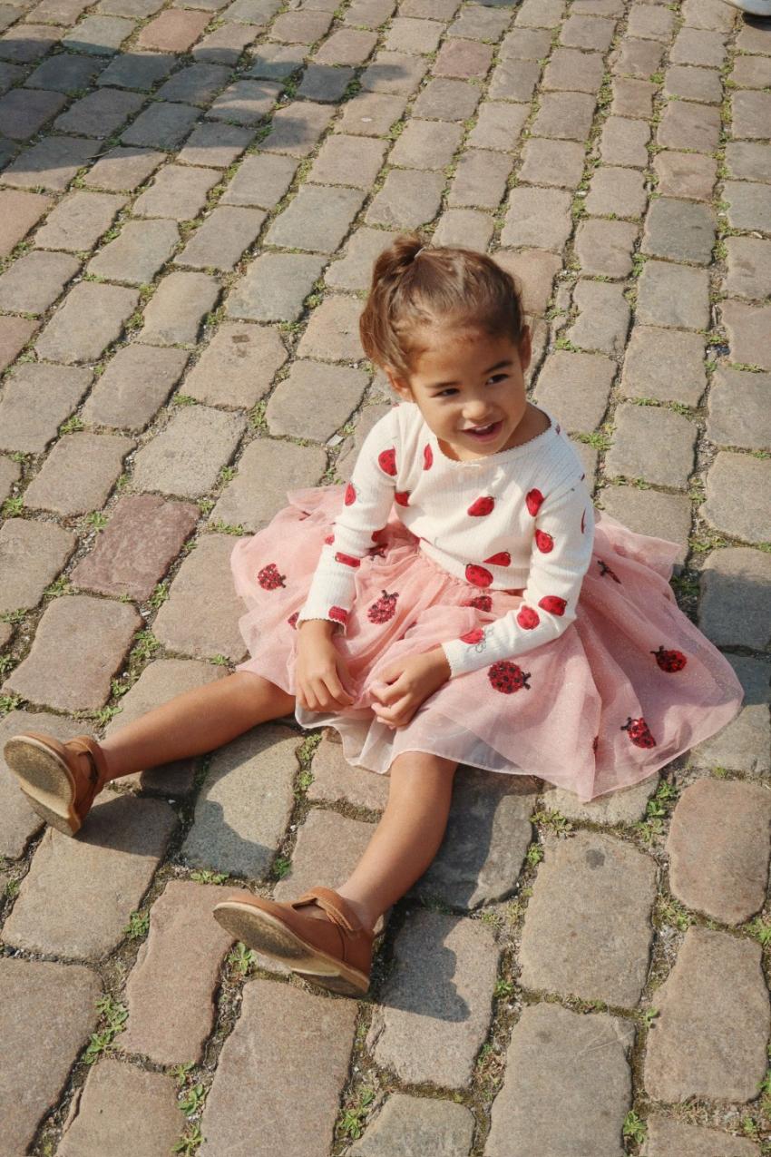 Bottoms | Kids Konges Sløjd YVONNE LADYBUG SKIRT Ladybug Sequin