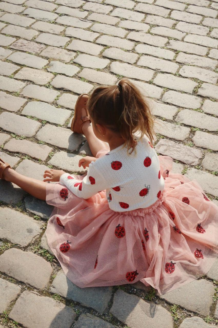 Bottoms | Kids Konges Sløjd YVONNE LADYBUG SKIRT Ladybug Sequin