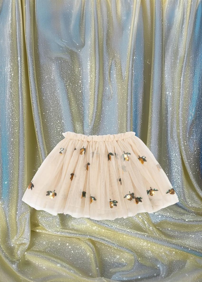 Bottoms | Kids Konges Sløjd YVONNE SKIRT Lemon Sequin