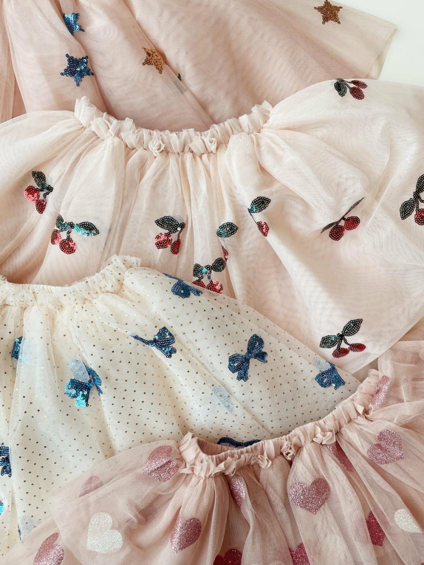 Bottoms | Kids Konges Sløjd YVONNE SKIRT Ma Grande Cerise Sequin