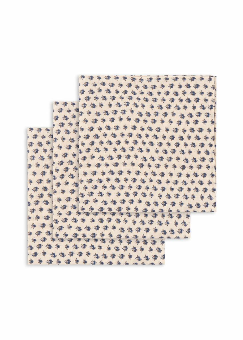 Changing &amp; Nursing | Kids Konges Sløjd 3 PACK MUSLIN CLOTH GOTS Piccoloblu