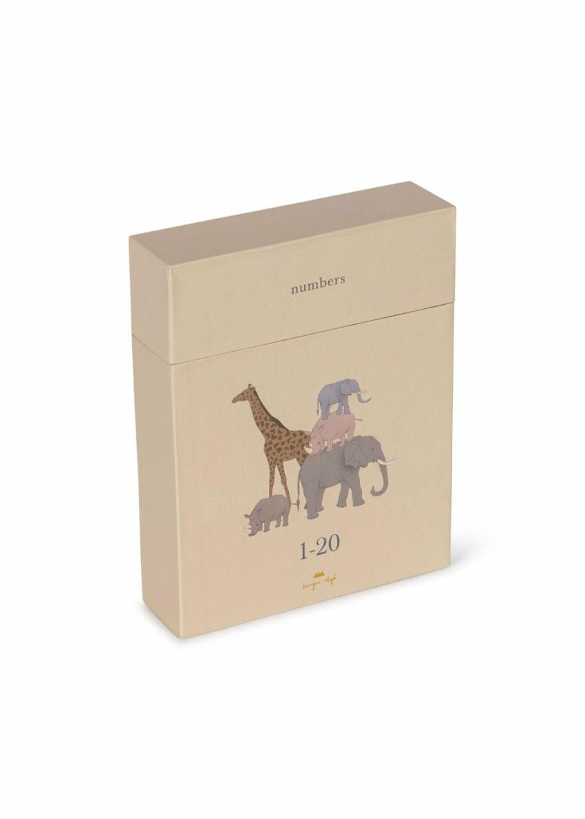Creative &amp; Games | Kids Konges Sløjd CARDBOARD LEARNING CARDS FSC Numbers