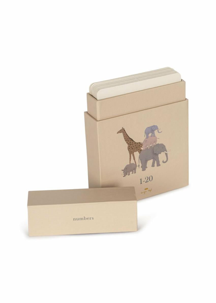 Creative &amp; Games | Kids Konges Sløjd CARDBOARD LEARNING CARDS FSC Numbers