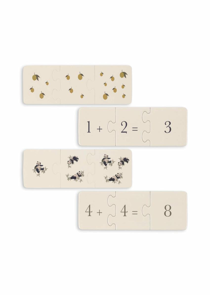 Creative &amp; Games | Kids Konges Sløjd CARDBOARD PUZZLE MATH FSC Multi