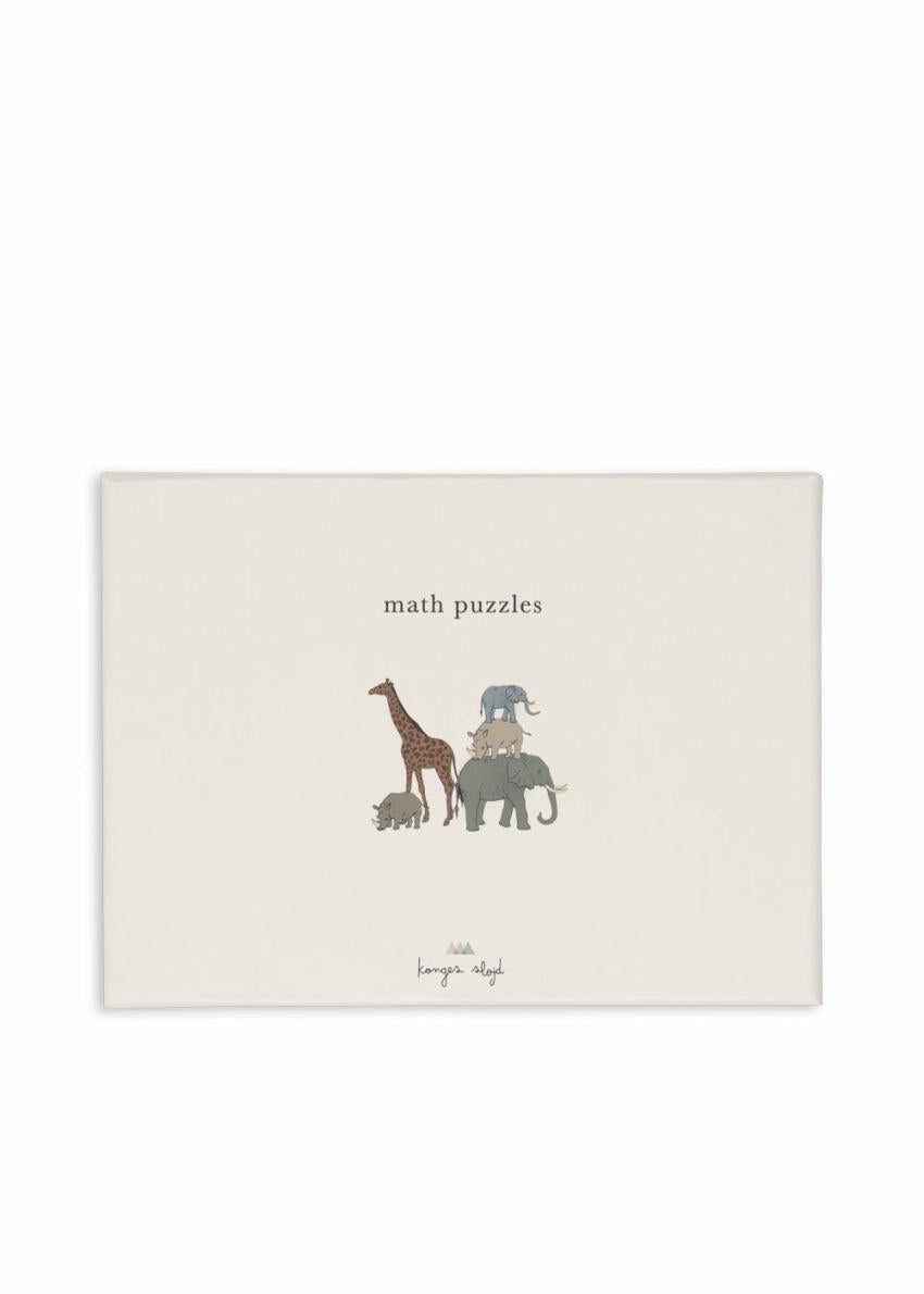 Creative &amp; Games | Kids Konges Sløjd CARDBOARD PUZZLE MATH FSC Multi