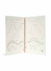 Creative &amp; Games | Kids Konges Sløjd COLORING BOOK AND CRAYONS Dino