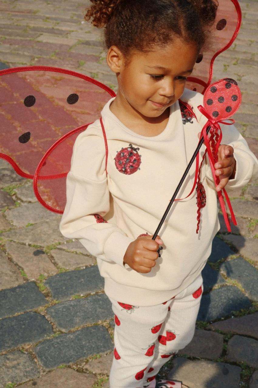 Creative &amp; Games | Kids Konges Sløjd FAIRY LADYBUG COSTUME Ladybug Glitter