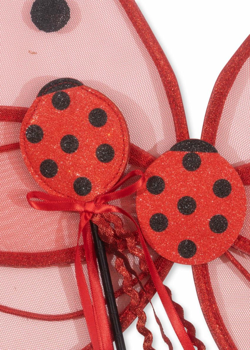 Creative &amp; Games | Kids Konges Sløjd FAIRY LADYBUG COSTUME Ladybug Glitter