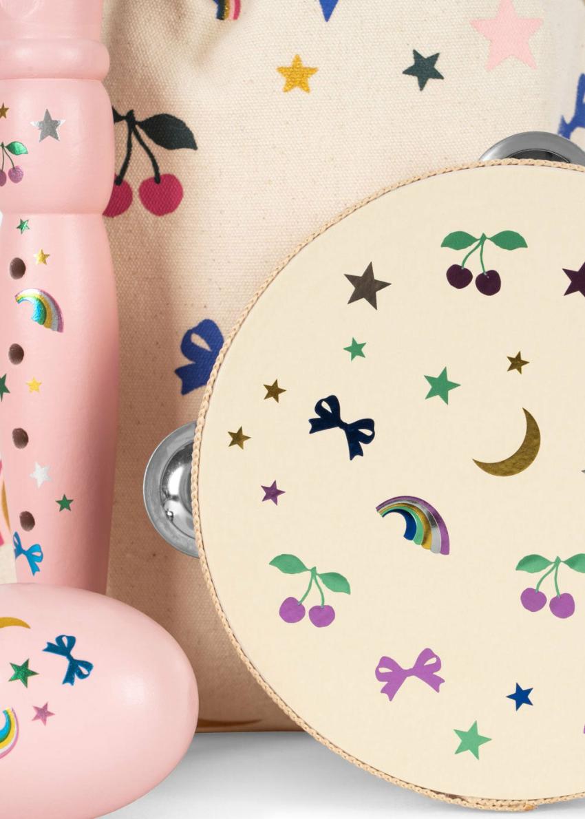 Creative &amp; Games | Kids Konges Sløjd MUSIC SET PETITE FSC Rainbow Twinkle