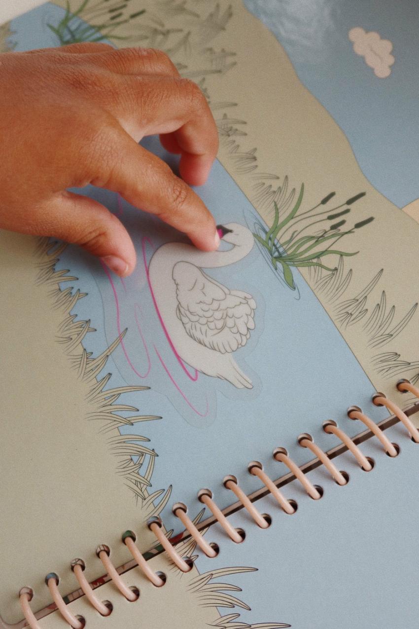 Creative &amp; Games | Kids Konges Sløjd MY STICKER BOOK FSC Blush