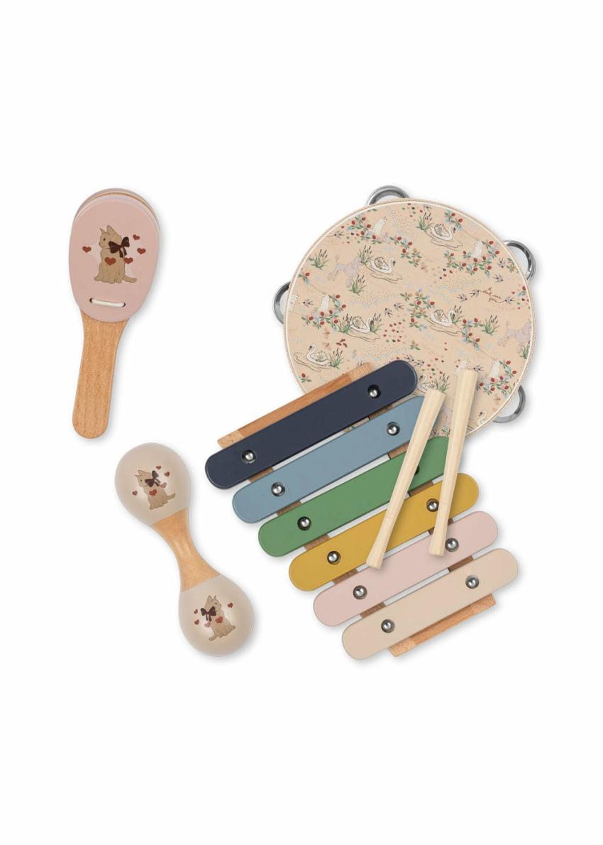 Creative &amp; Games | Kids Konges Sløjd WOODEN MUSIC SETS FSC Mizumi