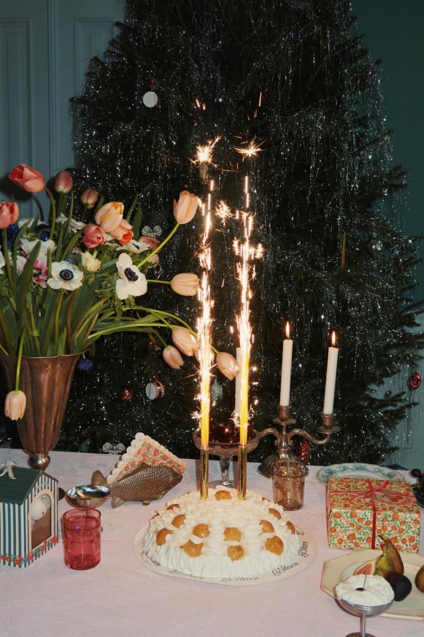 Dinner Time | Kids Konges Sløjd 2 PACK GLITTER CUPS Horn Stars