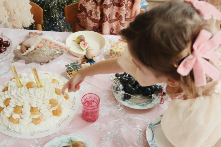 Dinner Time | Kids Konges Sløjd 2 PACK GLITTER CUPS Horn Stars
