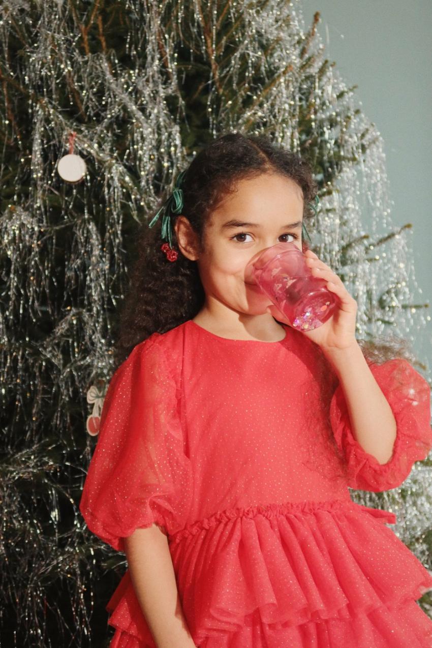 Dinner Time | Kids Konges Sløjd 2 PACK GLITTER CUPS Horn Stars