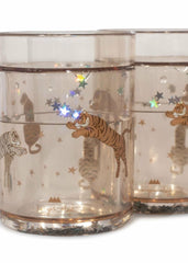 Dinner Time | Kids Konges Sløjd 2 PACK GLITTER CUPS Roar