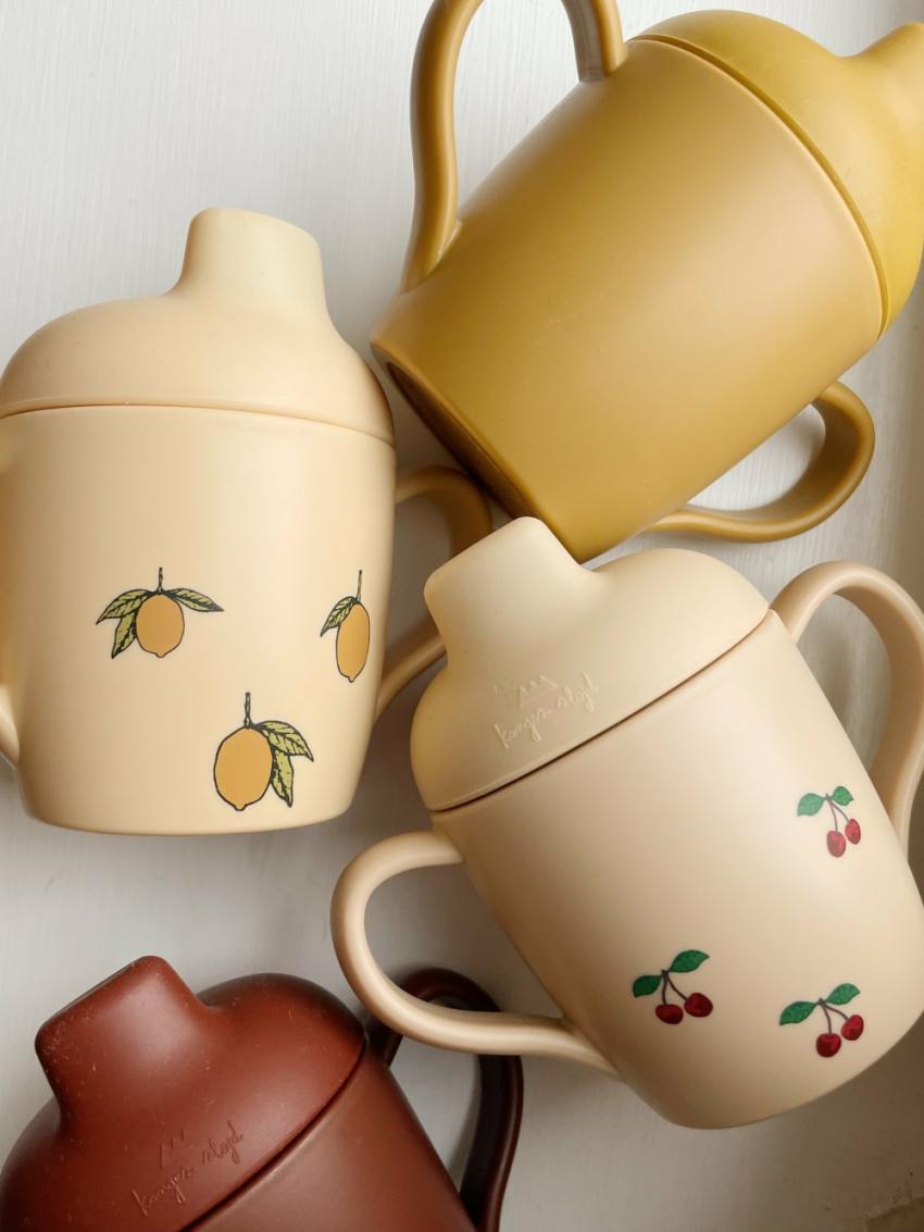 Dinner Time | Kids Konges Sløjd 2 PACK SIPPY CUP Lemon