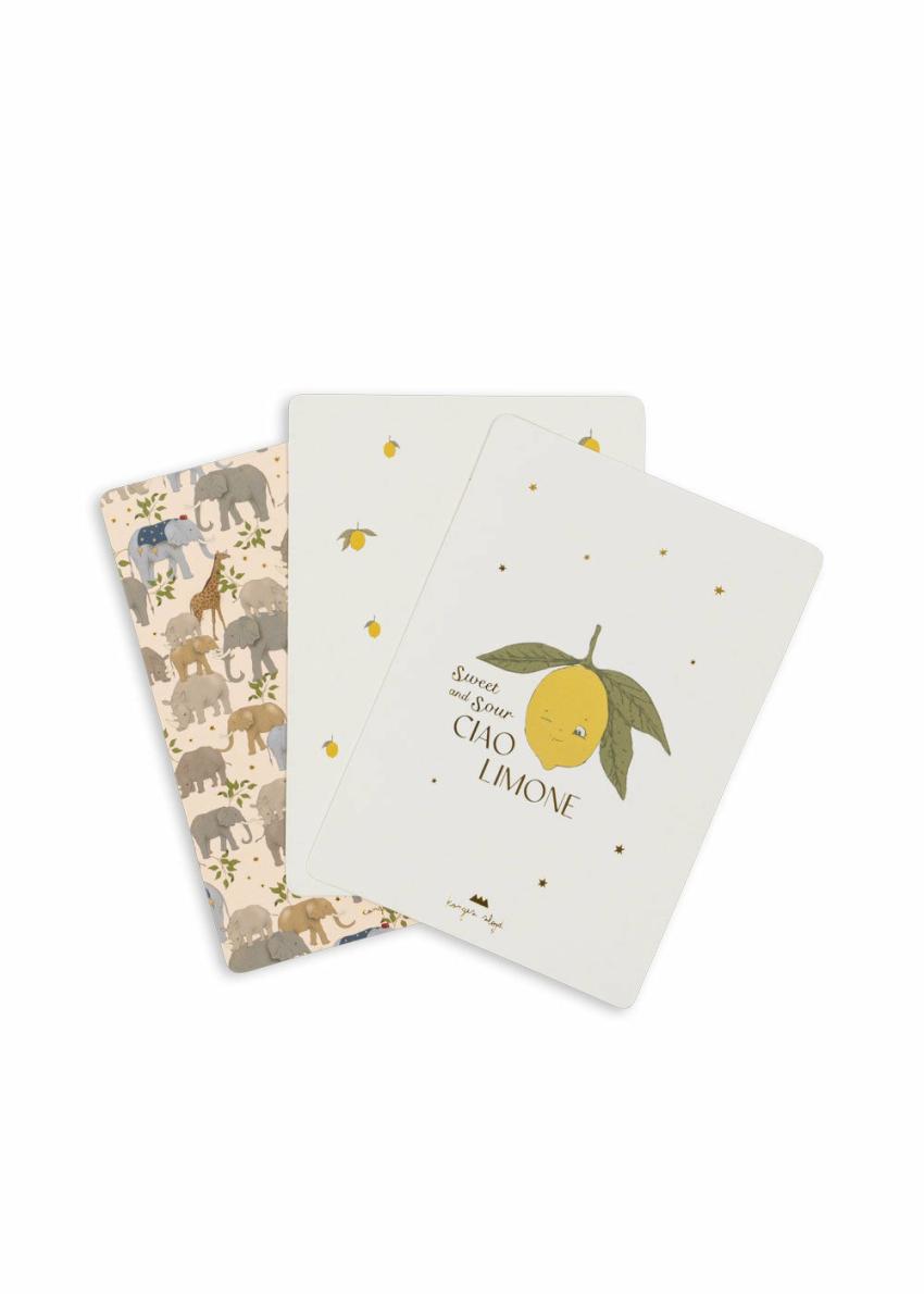 Dinner Time | Kids Konges Sløjd 6 PACK GREETING CARDS FSC Unicorn/safari