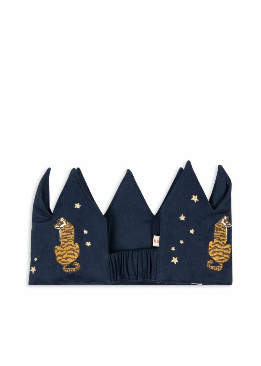 Dinner Time | Kids Konges Sløjd BIRTHDAY CROWN GLITTER Tiger