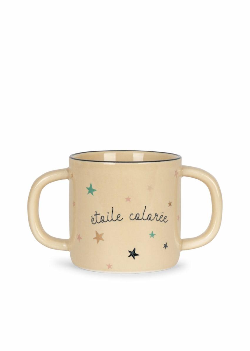 Dinner Time | Kids Konges Sløjd CERAMIC BOWL &amp; CUP Etoile Coloree