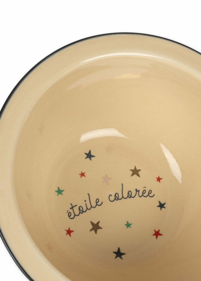 Dinner Time | Kids Konges Sløjd CERAMIC BOWL &amp; CUP Etoile Coloree