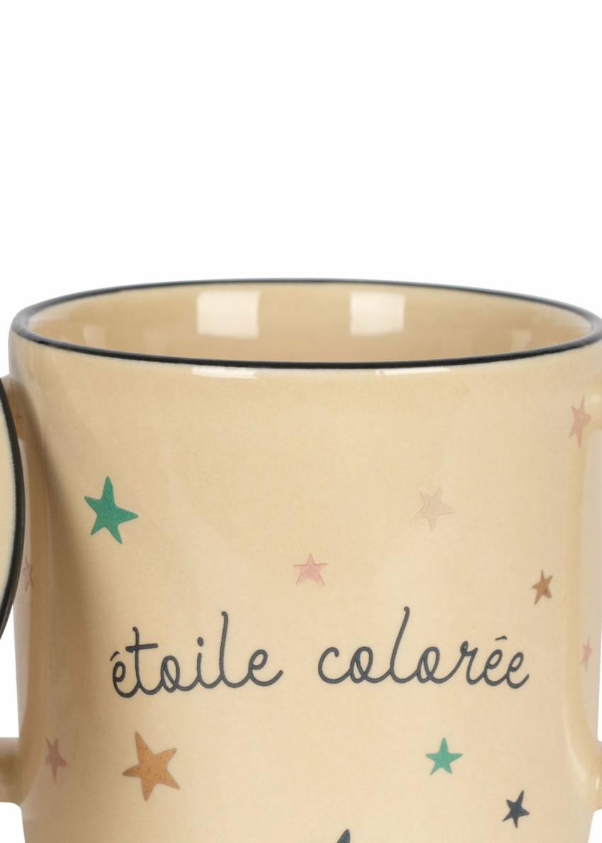 Dinner Time | Kids Konges Sløjd CERAMIC BOWL &amp; CUP Etoile Coloree