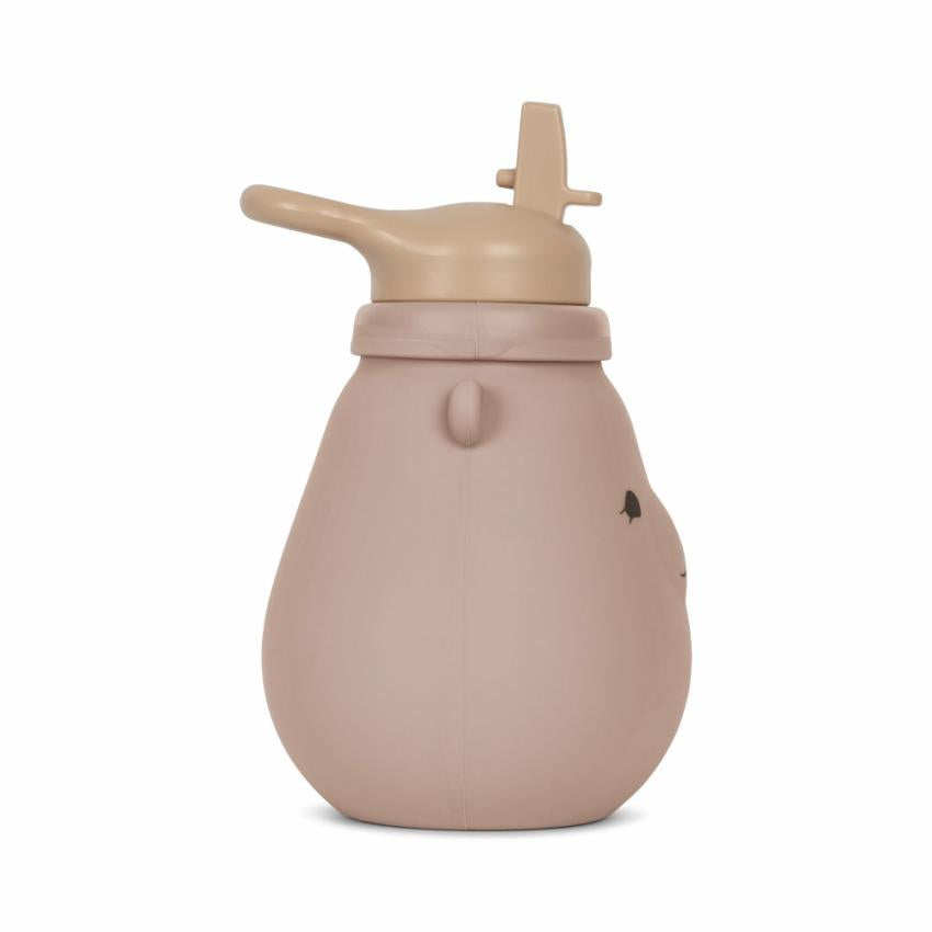Dinner Time | Kids Konges Sløjd SILICONE DRINKING BOTTLE TEDDY Blush
