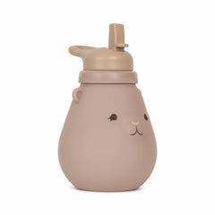 Dinner Time | Kids Konges Sløjd SILICONE DRINKING BOTTLE TEDDY Blush