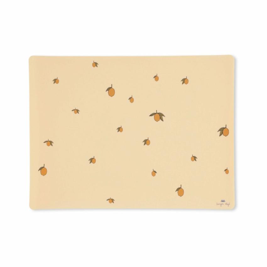 Dinner Time | Kids Konges Sløjd SILICONE PLACEMAT Lemon