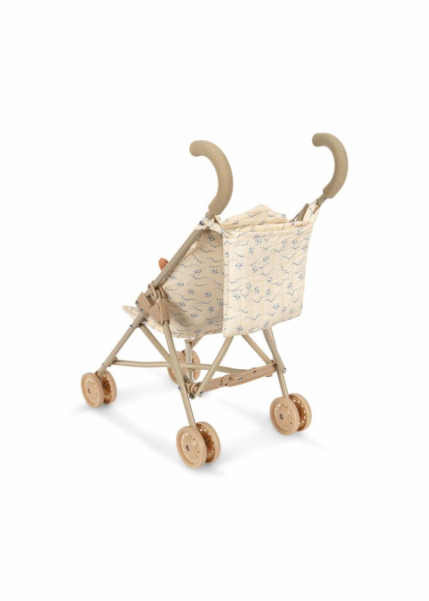 Dolls &amp; Doll Toys | Kids Konges Sløjd BIBI DOLL STROLLER SET Swallow
